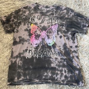 Tie-dye graphic tee